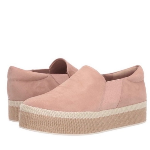 Vince Shoes - Vince Pink Suede Espadrilles